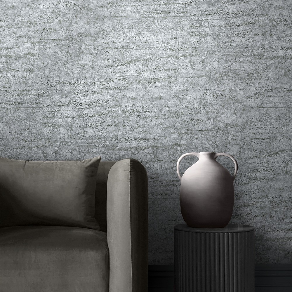 Vincenzo Wallpaper 124136 by Graham & Brown in Grey